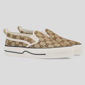 WOMEN'S GUCCI TENNIS 1977 SLIP-ON SNEAKER size 38.5